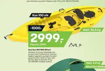 Azul sun 100 with wheel