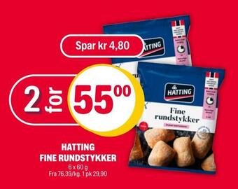 Coop Extra Hatting fine rundstykker tilbud
