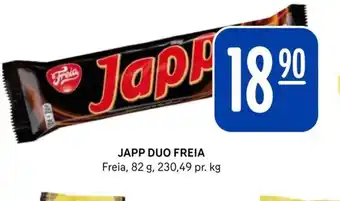 Rema 1000 JAPP DUO FREIA Freia tilbud