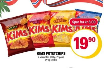 Coop Extra Kims chips tilbud