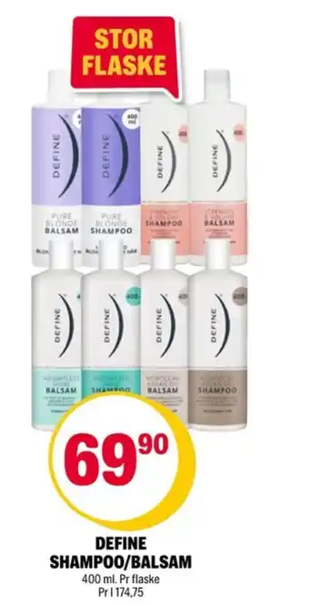 Coop Extra Define balsam tilbud