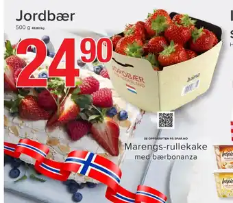 Eurospar Ukjent jordbær tilbud