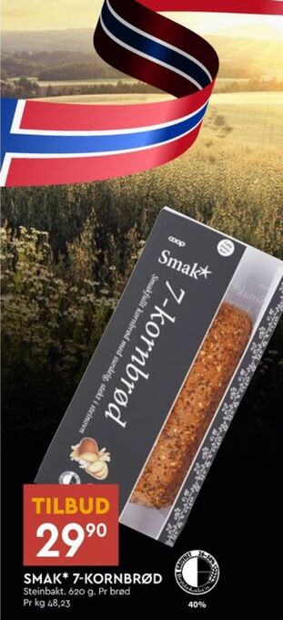 Coop Mega Smak brød tilbud
