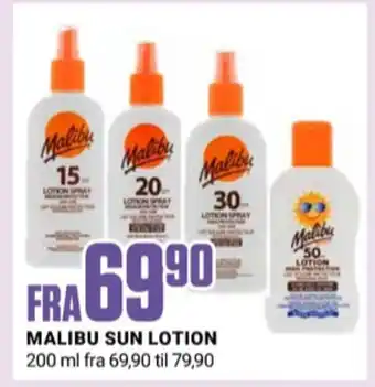 Europris Malibu solkrem tilbud