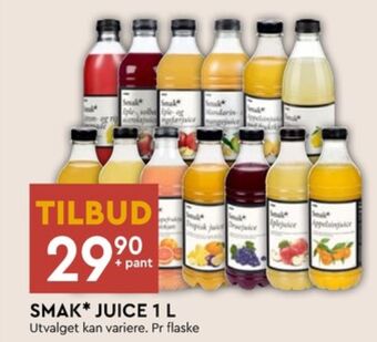 Coop Mega Smak juice tilbud