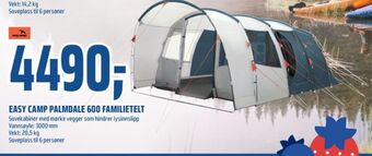 Coop Obs Easy camp telt tilbud