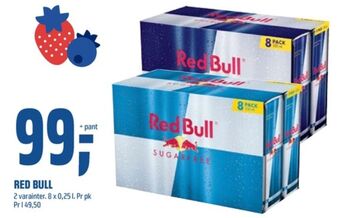 Coop Obs Red bull energidrikk tilbud