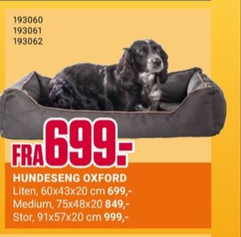 Europris Ukjent hundeseng tilbud