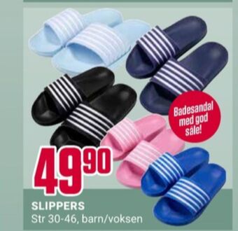 Europris Ukjent slippers tilbud