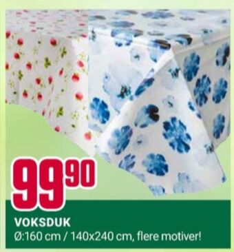 Europris Ukjent voksduk tilbud