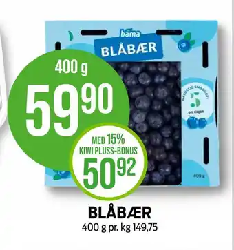 Kiwi Blåbær tilbud