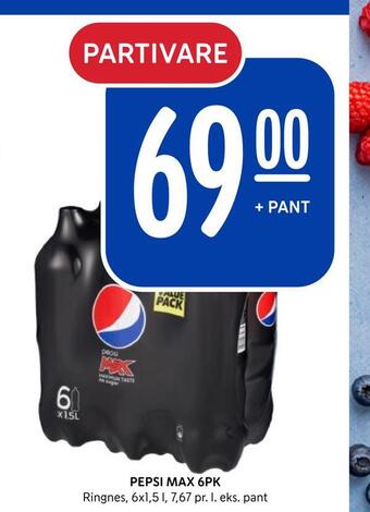 Rema 1000 Pepsi max 6pk tilbud