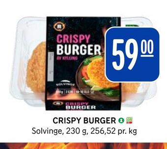 Rema 1000 Crispy burger tilbud