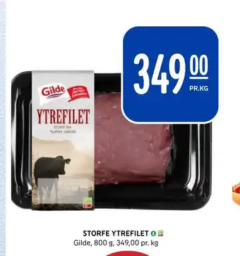 Rema 1000 Storfe ytrefilet tilbud