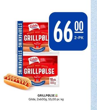 Rema 1000 Grillpølse tilbud