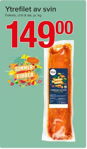 Spar Ytrefilet av svin tilbud