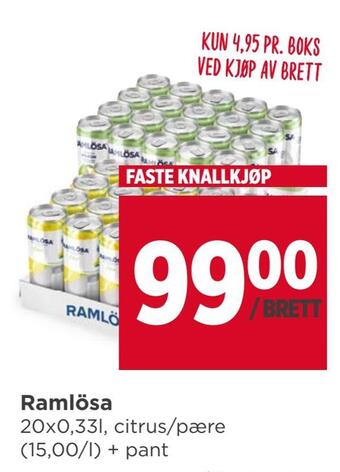 Meny Ramlösa tilbud