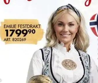 Sparkjøp EMILIE FESTDRAKT tilbud