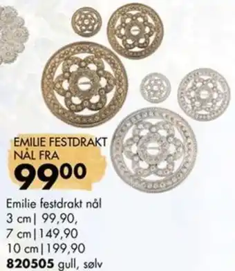 Sparkjøp EMILIE FESTDRAKT NÅL FRA tilbud