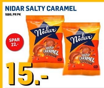 Price Lagerbutikk NIDAR SALTY CARAMEL tilbud