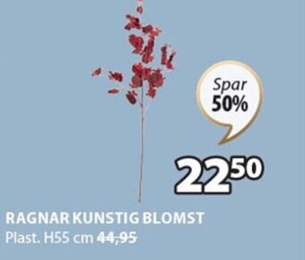 JYSK RAGNAR KUNSTIG BLOMST tilbud