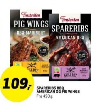 Bunnpris Finsbråten spareribs tilbud
