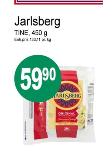 Joker Jarlsberg skæreost tilbud
