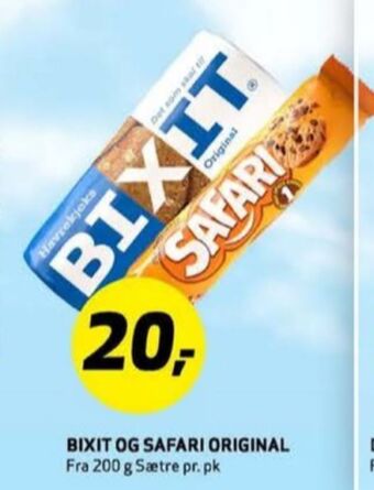 Bunnpris Bixit kjeks tilbud