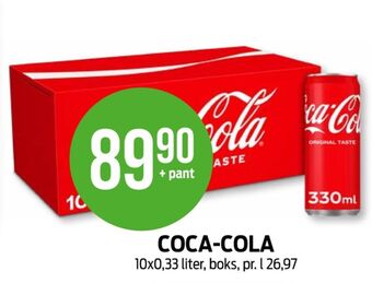 Kiwi Coca-cola brus tilbud