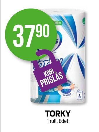 Kiwi Torky tørkerull tilbud