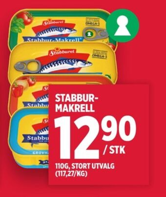 Meny Stabburet makrell tilbud