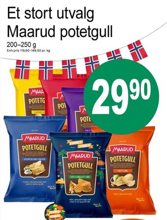Joker Maarud chips tilbud