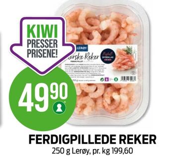 Kiwi Lerøy reker tilbud