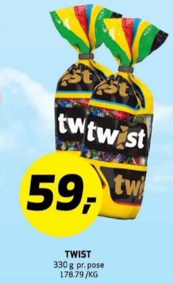Bunnpris Twist konfekt tilbud