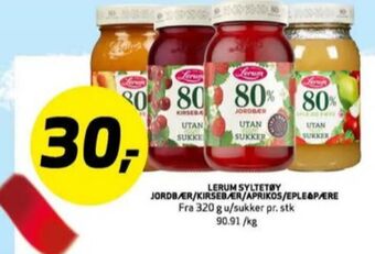 Bunnpris Lerum syltetøy tilbud