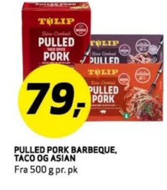 Bunnpris Tulip pulled pork tilbud