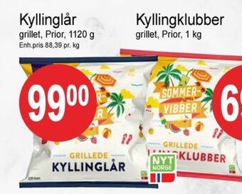 Joker Prior kyllinglår tilbud