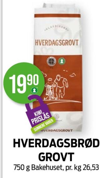 Kiwi Bakehuset brød tilbud