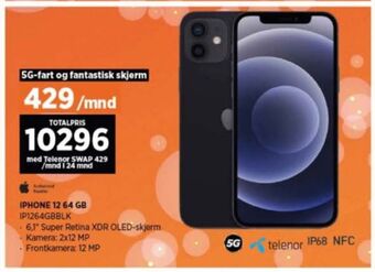 POWER Iphone 12 mobiltelefon tilbud