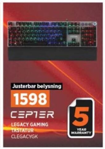 POWER Cepter tastatur tilbud