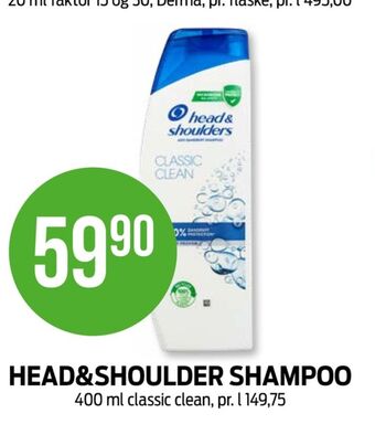 Kiwi Head&shoulders shampoo tilbud
