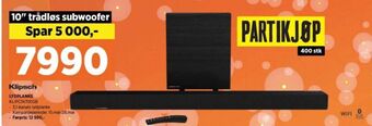 POWER Klipsch soundbar tilbud