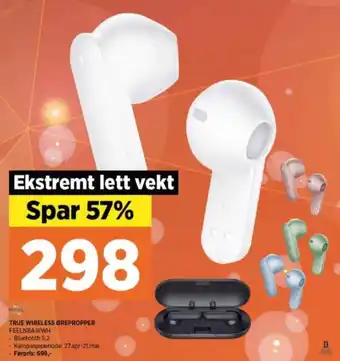 POWER Feel nanobuds headset tilbud