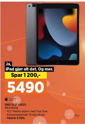 POWER Apple nettbrett tilbud