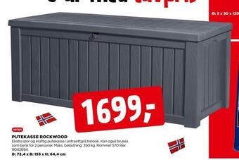 jem & fix Putekasse rockwood tilbud