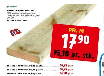 jem & fix Furu terrassebord tilbud