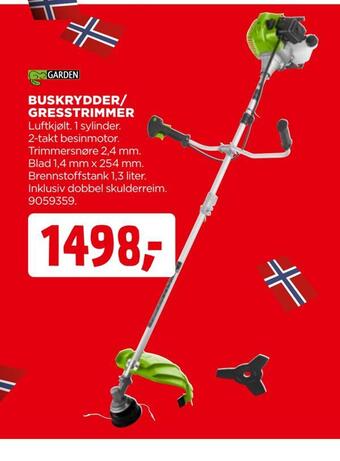 jem & fix Buskrydder/ gresstrimmer tilbud