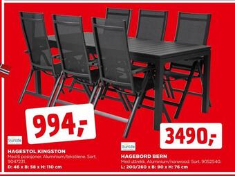 jem & fix Hagebord bern tilbud
