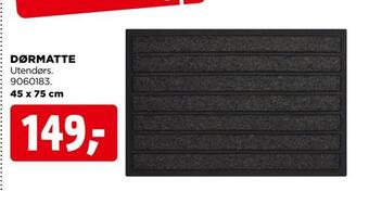 jem & fix Dørmatte tilbud