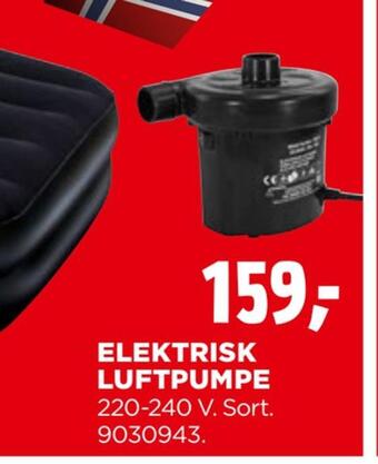 jem & fix Elektrisk luftpumpe tilbud
